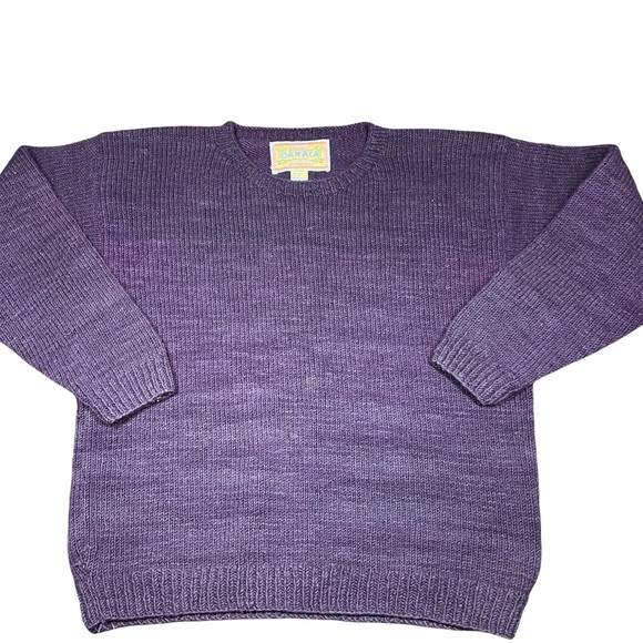 Smith & Hawkins Natural Dyes Handknits and Handspun in Oaxaca Wool Pullover SZ M - Picture 1 of 10